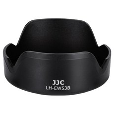 JJC ﻿캐논 RF-S 10-18 F4.5-6.3 IS STM 꽃무늬형 렌즈 후드, LH-EW53B, 1개