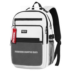 marco polo 中性款後背包 MP6414 象牙白 32 x 27 x 44cm 附隨機吊飾