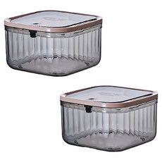 小麥購物 彈蓋桌面收納盒 G893 中 201g, 2個, 灰色