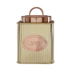 cclife Premier Prescott 咖啡密封罐 600ml, 1個, 金色