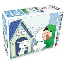 Haksanpub 鶴山文化社 蠟筆小新拼圖 小白&小白, 150件, 1個, 混合顏色