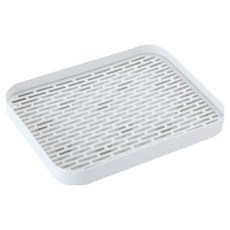 Bruni餐具瀝水架托盤 33cm, 1個, 灰色, 一層