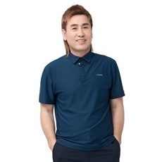 프로월드컵 남성용 아웃도어 반팔 카라 티셔츠 Q224-332