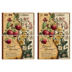 Khohimo 復古感性手帳裝飾背景紙 5W0384 A3, 2個, 30張, 混合色