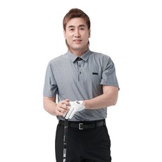 PROWORLDCUP 男款戶外印花短袖翻領T恤 Q224-332