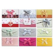 Yeongwon 祝賀信封 P3 6種 + P7 6種 套組, 混合顏色, 1套