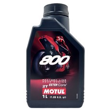 MOTUL Factory Line 全合成酯類二行程競技機油 1L, 800 2T Road Racing, 1瓶