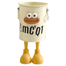 모두템 귀여운 데스크 필기구 수납꽂이, 화이트, 1개