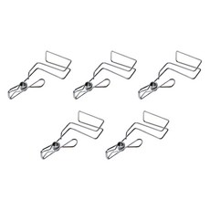 Easy You 層架用不鏽鋼夾, 單一顏色, 5個