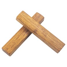 그리뉴얼 모던 우드 서예 문진 베이지 18cm x 2p, 1개