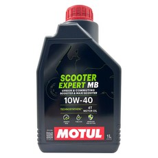 MOTUL SCOOTER EXPERT MB 速克達專用機車機油, 10W-40, 1瓶