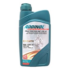 ADDINOL POLE POSITION 機車合成機油, 10W-40, 1瓶