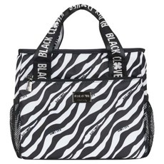 BLACK CLOVER ZEBRA 保冷防水酷冷袋/收納包, 1個, 白黑色