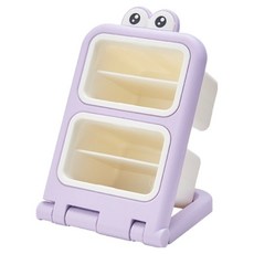 스탠드 펜 화장품 브러쉬 수납 정리대 SH169, 퍼플, 1개