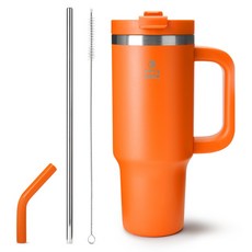 캐리보틀 써밋 텀블러, 탠저린, 900ml, 1개