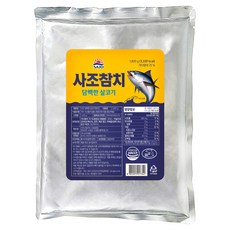 사조참치 담백한 살코기 참치 파우치, 1.8kg, 1개