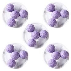 뷰넷 통돌이 세탁기 먼지 제거 거름망, 퍼플, 5개