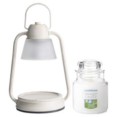 YANKee CANDLe 罐裝蠟燭 + Beacon 迷你融蠟燈禮盒, 香檳, 潔淨棉