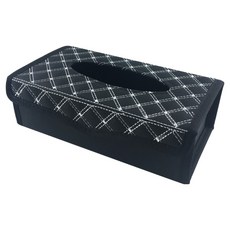 車的背包 立體硬版面紙盒 魔鬼氈款, 1個, 黑底白線