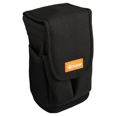 FUJIYA 富士箭 附蓋式腰間多用途收納袋, 黑色