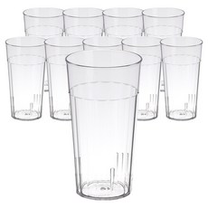plala PC 圓形水杯 C50 480ml, 10個, 透明