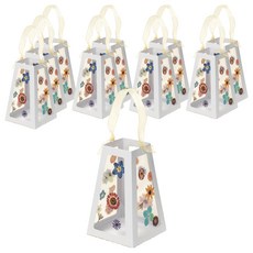 민화샵 종이 압화 무드등 압화스티 만들기 UDPPP1030, 혼합색상, 10세트