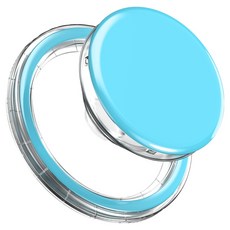 케이엠디자인 컬러 맥세이프 그립 홀더 스마트톡, 1개, 블루