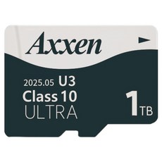 Axxen 超高速 U3 ULTRA 家庭攝影機 行車記錄器 記憶卡 Micro SD卡 MSD52, 1個, 1TB