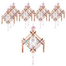 minhwashop 傳統紙福笊籬製作套組 圖案福笊籬 TDPPP0782, 混合顏色, 10套