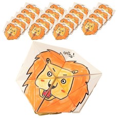 minhwashop 立體摺紙萬花筒環 UDOPP0200, 混色, 20個