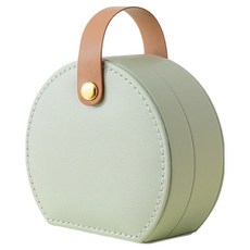 Sodam市集 旅行用飾品珠寶盒, 1個, 淺綠色