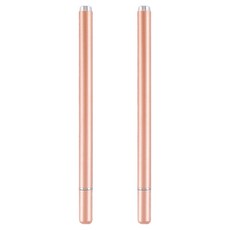 Akako 超細相容款單面觸控筆, 2個, 玫瑰金