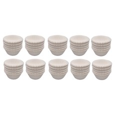 쿠킹플러스 미니 머핀 유산지 40mm 200p, 화이트, 10개