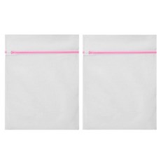 Goodsome 衛生洗衣袋 50g 40 x 50 cm, 2個, 粉紅色(拉鍊)