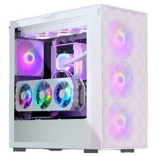 주연테크 2025 리오나인 익스트림 라이젠7 라이젠 8000 시리즈 지포스 RTX 5070 Ti WHITE 512GB 16GB WIN11 Home, 1개, D787F57TW-W