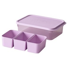 데비마이어 데비박스 냉장용기, 1세트, 1.3L + 1.3L 칸칸이