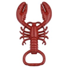 랍스터 디자인 금속 병따개, 레드, 1개