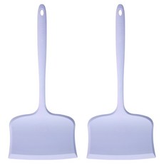 Easy Silicone 寬頭矽膠寬版鍋鏟 Turner 13.5cm, 2個, 紫丁香色