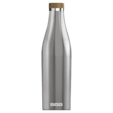 SIGG 纖體竹蓋保溫瓶, 霧銀色, 500ml, 1個