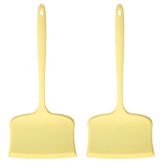 Easy Silicone 寬頭矽膠寬版鍋鏟 Turner 13.5cm, 2個, 檸檬黃