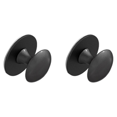 Greenuer 免鑽孔不鏽鋼簡易黏貼式家具把手, 2個, 灰色