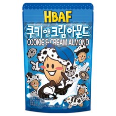 바프 쿠키앤크림 아몬드, 190g, 1개