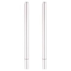 Akako 超細相容款單面觸控筆, 2個, 銀色