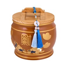 命運好好玩 八方來財貔貅米甕 8110834, 咖色, 1個