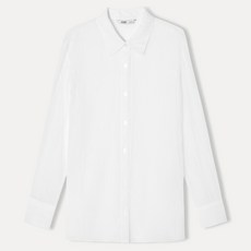 MIXXO 女款基本款透膚長袖襯衫