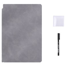 조앤베티 지울 수 있는 화이트보드 노트 그레이, PET