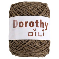 Dorothy 迷你編織線 60g, 1個, 01 咖啡色