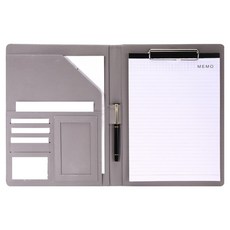 Toppia辦公用計算機簽核板文件夾, 1個, 銀色