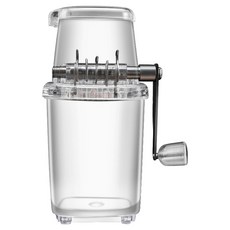 YUNMI 家用小型手搖刨冰機, 白色, 1台