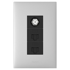 르그랑 아펠라 실버 TV 인터넷 CATV + 8P + 8P 매입 모듈러, 1개